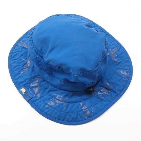 Sun Protection Zone blue baby child safari hat - Picture 1 of 5